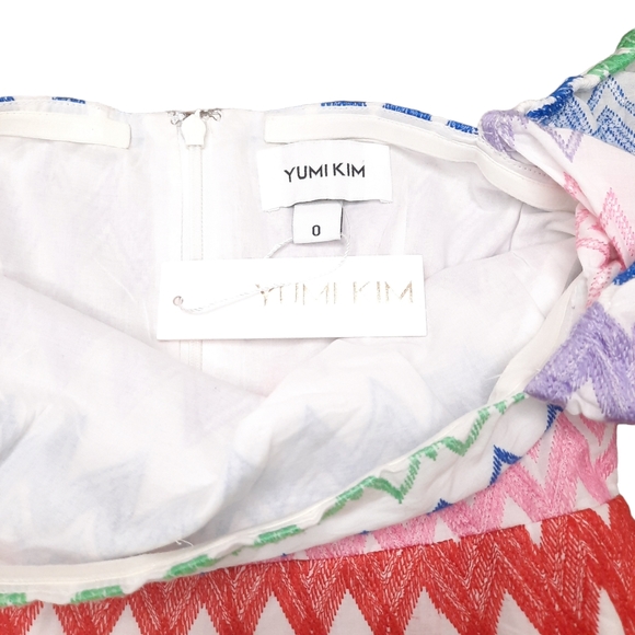 NEW Yumi Kim Jillian Rainbow Romper 100% Cotton Size 0 - Picture 5 of 8